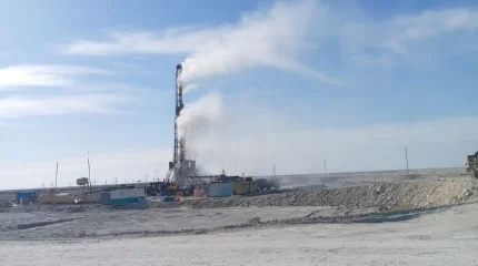 Выброс газа произошел на месторождении в Мангистау