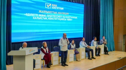 Жалпыұлттық коалиция өкілдері «Келешек мектеп» ұжымымен кездесті