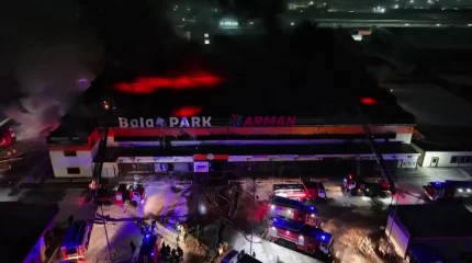 Уголовное дело начато по факту пожара в детском развлекательном центре в Семее