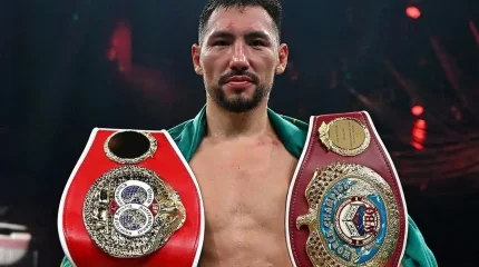 Жәнібек Әлімханұлы WBO әлем чемпионы атағын сақтап қалды