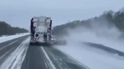 Трассу Астана – Темиртау закрыли из-за метели