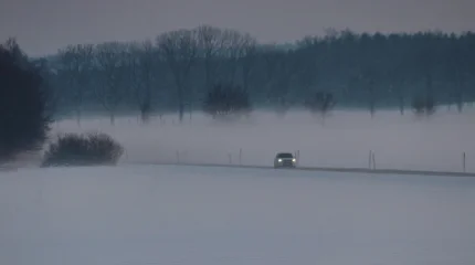 Ауа райының қолайсыздығына байланысты жолдар жабылды