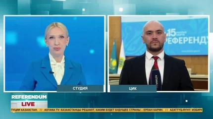 10 тысяч 388 мест для голосования работают в Казахстане