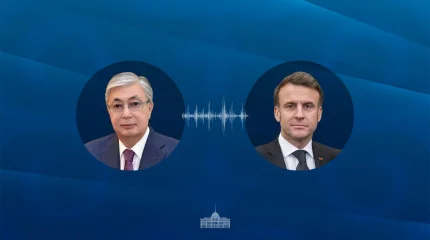 Мемлекет басшысы Франция Президентімен телефон арқылы сөйлесті