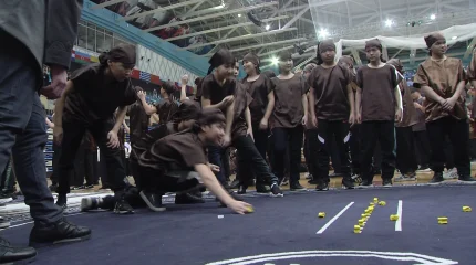 В Астане 18 000 детей сыграли в асык