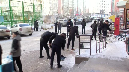 Астана тұрғындары жаңару күнінде сенбілікке шықты