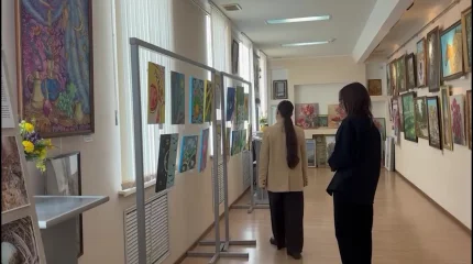 Детская инклюзивная выставка «Наурыз – символ обновления» открылась в Костанае