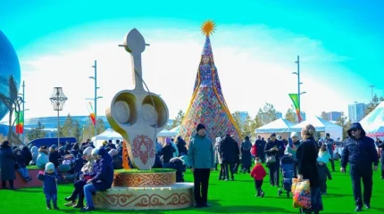 Астанада «Ұлы Дала Аруы» атты арт-инсталляция ашылды