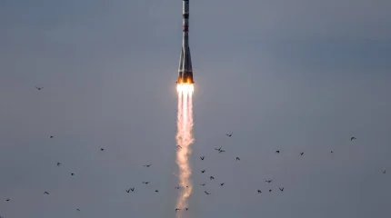 С «Байконура» запустили «Союз-2.1а» с грузовым кораблём