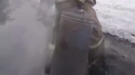 Горящий гараж и 5 газовых баллонов: спасатели предотвратили взрыв в селе Акмолинской области