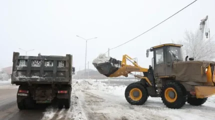 Ақмола облысында 2,5 млн текше метр қар шығарылды
