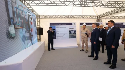 Олжас Бектенов Түркістан облысындағы электр стансасының құрылысын тексерді