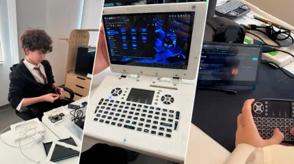 Мектеп оқушысы компьютер құрастырды