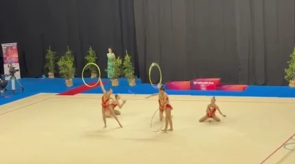 Гимнастки из ВКО завоевали «золото» на международном турнире в Афинах