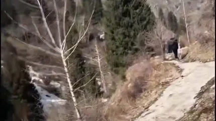 Прогулка обернулась спасательной операцией: туристки не смогли спуститься в Алма-Арасане