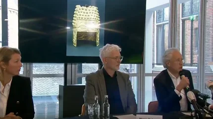 После скандального похищения в Нидерландах найден золотой шлем даков