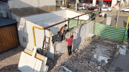 Заңсыз сауда нысандары бұзылды