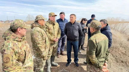 Ақмола облысында су тасқыны жағдайына тәулік бойы мониторинг жүргізілуде