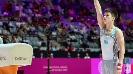 Гимнасшыларымыз Әлем кубогының кезеңінде жүлде алды