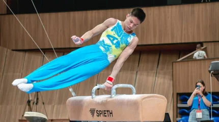 Казахстан завоевал две медали этапа Кубка мира по спортивной гимнастике