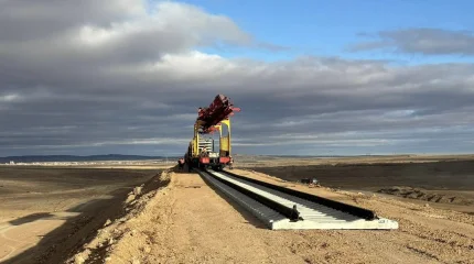 Завершен ключевой этап строительства железной дороги «Мойынты-Кызылжар»