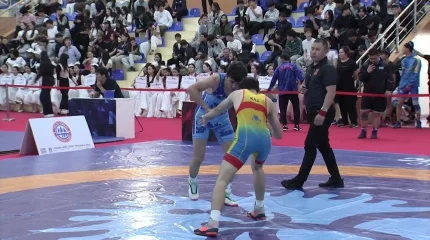 Алматыда «AMANAT» партиясының қолдауымен еркін күрестен республикалық турнир өтті