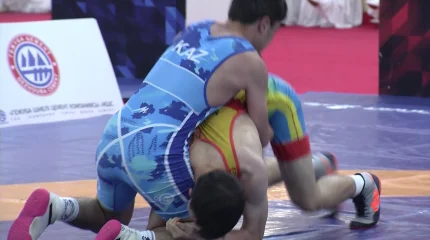 Казахстанские студенты сошлись на республиканском турнире по борьбе, организованным при поддержке партии «AMANAT»