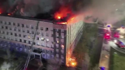 Ақтөбе әкімдігінің ғимараты өртенді