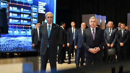 Хакатон по ИИ посетили главы Казахстана и Узбекистана