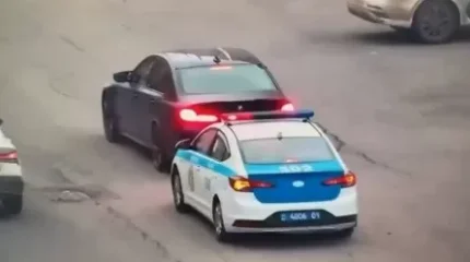 Жол ережесін 61 рет бұзған жүргізуші қамауға алынды