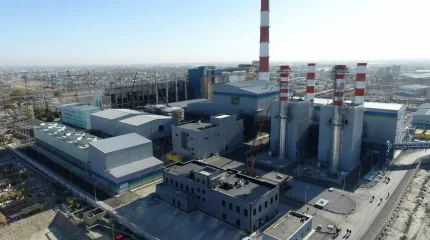 Новая газовая ТЭЦ Кызылорды заработала круглосуточно