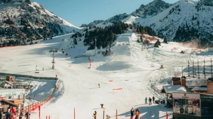 Шымбұлақ тау-курортының арқан жолдары мамыр айына дейін жабылды