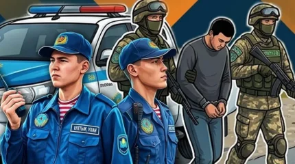 Жыл басынан бері Ұлттық ұлан жауынгерлері  3 мыңнан астам құқық бұзушыны ұстады