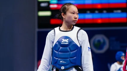 Казахстанка Айым Серикбаева стала чемпионкой мира по таеквондо среди юниоров