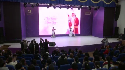 В Шымкенте прошёл конкурс в честь дня влюбленных