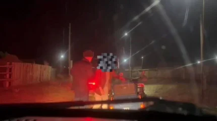 Абай облысында мас электровелосипед жүргізушісі ұсталды