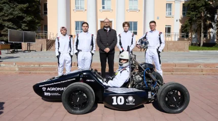 Қостанай өңірлік университетінің студенттері жарыс көлігін құрастырды