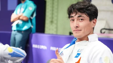 Ерлік Сертай семсерлесуден Гран-при турнирінің күміс жүлдегері атанды