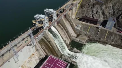Свыше 1 250 кубометров воды в секунду сбрасывают с Усть-Каменогорской ГЭС