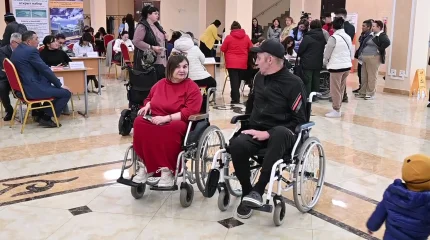 Около 200 костанайцев с ограниченными возможностями посетили социально-правовую акцию «Мүмкіндік»