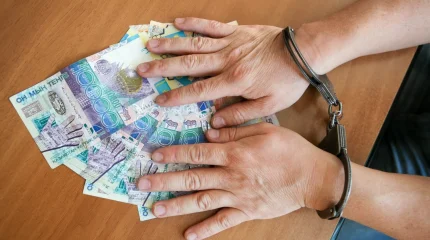 КНБ задержал троих полицейских из Рудного при получении взятки