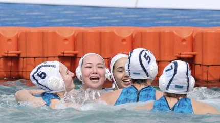 Казахстанские ватерполистки одержали важную победу на Азиатских пляжных играх