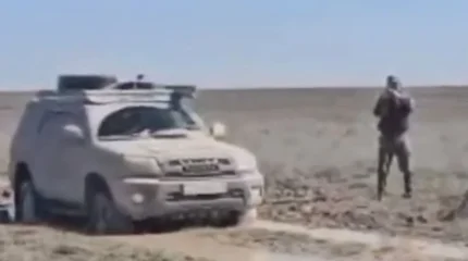 Внедорожники с итальянцами застряли у подземной мечети в Мангистау