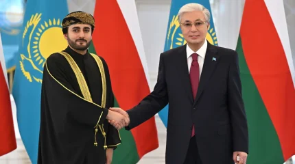 Токаев принял премьер-министра Омана