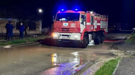 Кентау залило после сильных дождей