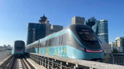 Один состав LRT в Астане сможет перевозить до 650 пассажиров