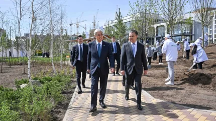 Мемлекет басшысы «Таза Қазақстан» республикалық экологиялық акциясына қатысты