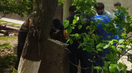 ЧП в Шымкенте - ребёнка спасли из 24-метрового колодца