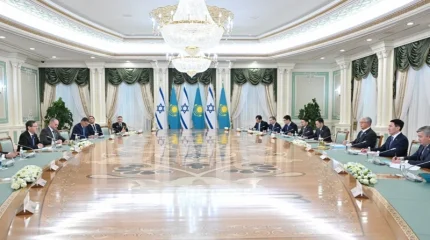 Қазақстан мен Израиль Президенттері кеңейтілген құрамда келіссөз жүргізді