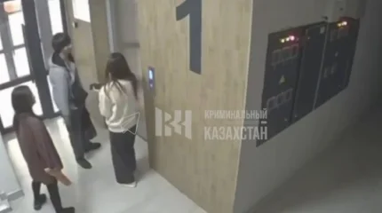 Алматыда ер адам подъезде екі қыз балаға шабуыл жасады